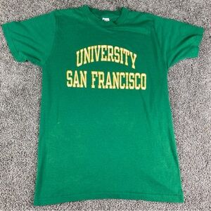 Champion 80s University Of San Francisco USFCA Vintage T Shirt S Single Stitch